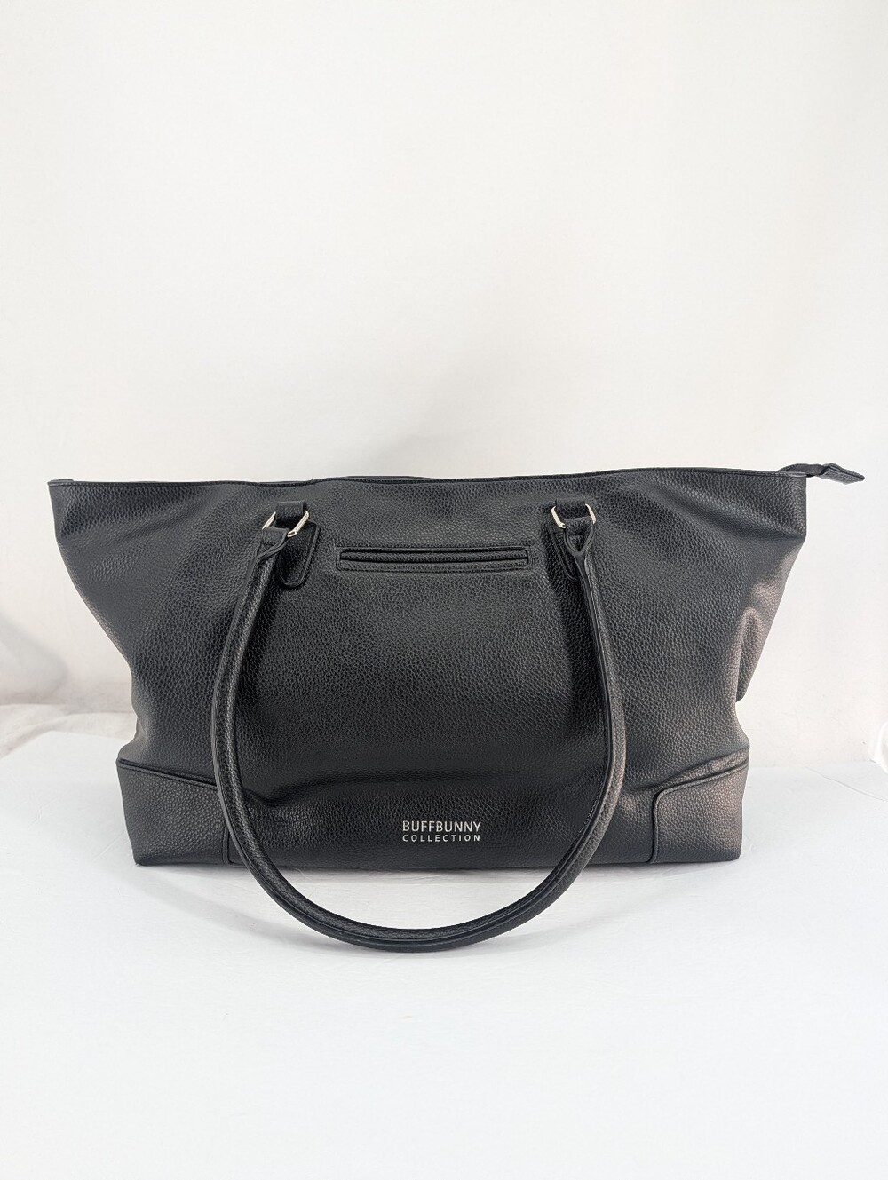 Buffbunny Collection Game Changer Tote Bag Large Black Day Bag Diaper Bag Work - Picture 3 of 15